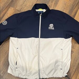Polo Ralph Lauren Navy and White Windbreaker